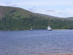 P20037044966	A ship in Loch Eil.