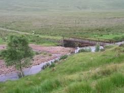 P20037085035	A bridge over the Abhainn Ghlinne Ghil at Alltachonaich.