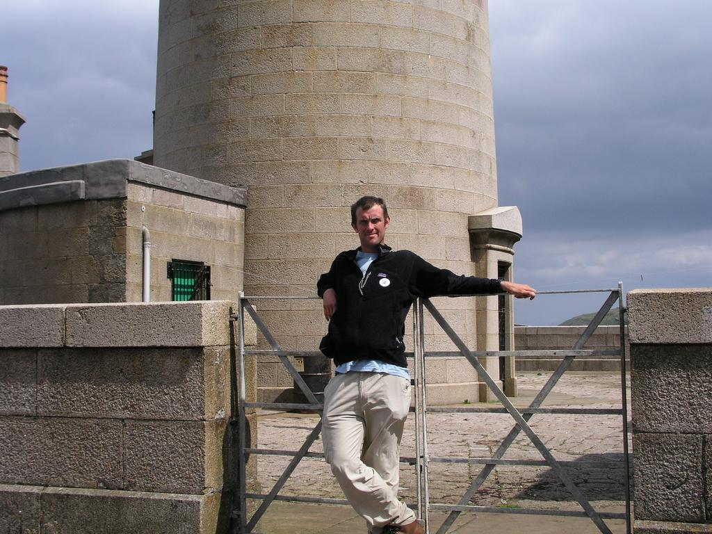 Myself by Ardnamurchan Point lighthouse.