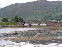 P20037215626	The causeway and bridge leading to Eilean Donan Castle.