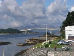 P20037225659	The Skye Bridge from Kyle of Lochalsh.