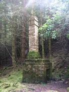 P20037225700	A chimney by the path leading to Duncraig Castle.