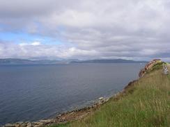 P20037255830	The view out towards the Isle of Raasay.