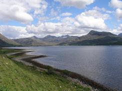 P20037265906	Looking back along Loch Torridon.