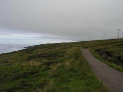 P20037296024	The road leading to Rubha Reidh Lighthouse.