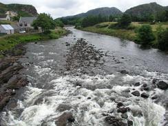 P20037296074	The River Ewe in Poolewe.