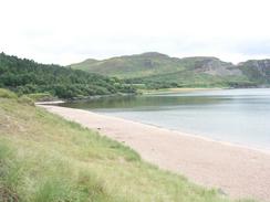 P20037316137	The beach at Little Gruinard.