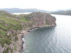 P20038036265	The path between Dun Canna and Geodha Mor.