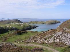 P20038056362	The view down over Achmelvich.