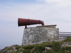 P20038096673	The foghorn of Cape Wrath lighthouse.