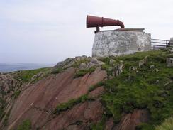 P20038096675	The foghorn of Cape Wrath lighthouse.