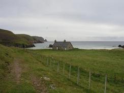 P20038106719	The view back to Kearvaig bothy.