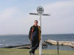 P20038177230	Myself at John O'Groats.