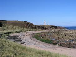 P20038250083	The view back towards Tarbat Ness lighthouse.