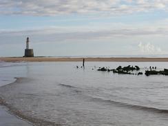 P20039098350	Looking back towards Rattray Head lighthouse.