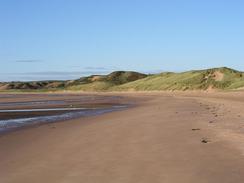 P20039108436	The beach at the Bay of Cruden.