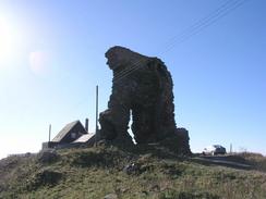 P20039108446	The ruins of Old Slains Castle.