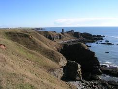 P20039108450	Looking back towards Old Slains Castle.