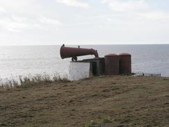 P20039118537	The foghorn of Girdle Ness lighthouse.