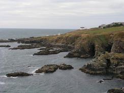 P20039118546	The cliffs between Gregs Ness and Cove Bay.