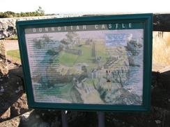 P20039128587	An information board about Dunnottar Castle.