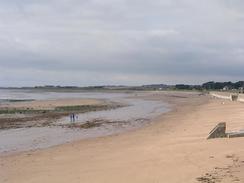 P20039148693	The beach to the southwest of Arbroath.