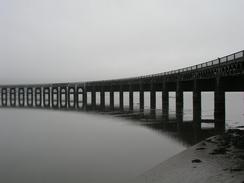 P20039158759	The Tay Rail Bridge.