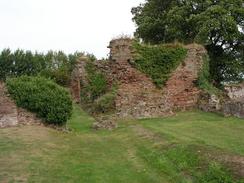 P20039178831	The remains of Newburgh Abbey.