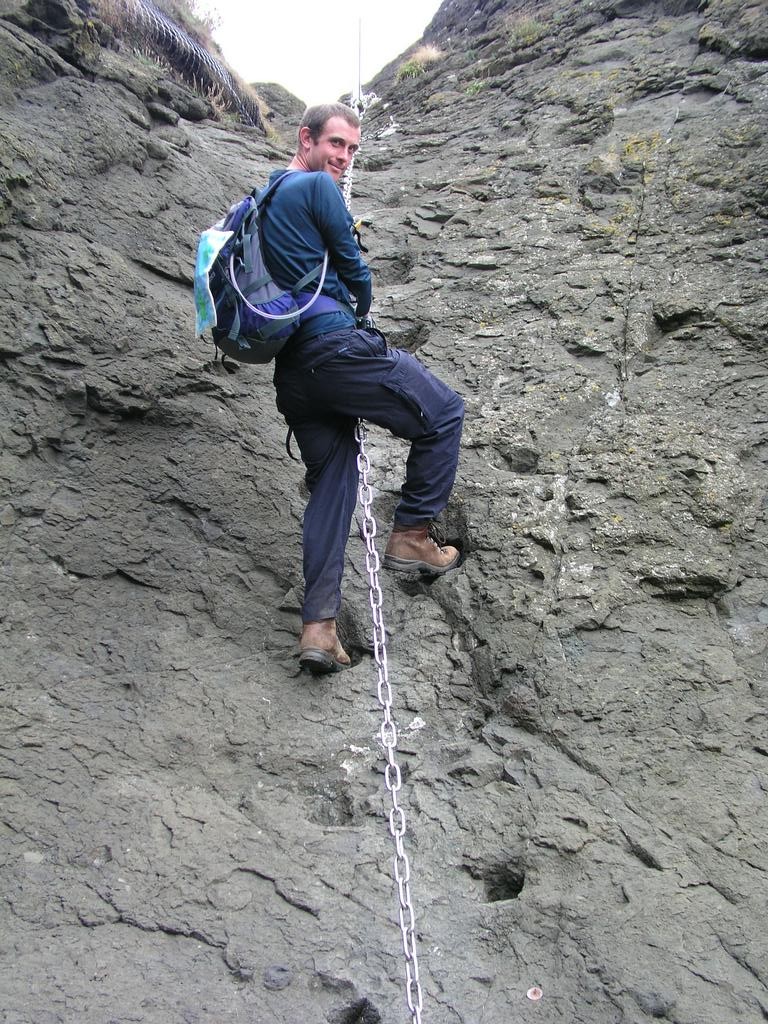 Myself on the chain walk.