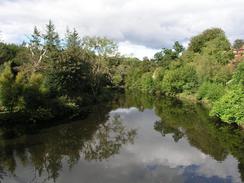 P20039269398	The River Almond at Crammond Old Bridge.