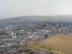 P20039279470	The view from the summit of Arthur's Seat.