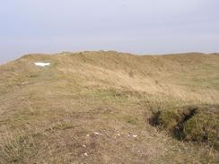 P2003A129677	The ramparts of Barbury Castle.