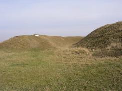 P2003A129679	The ramparts of Barbury Castle.