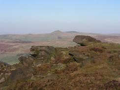 P2003C070292	Looking north from the northern end of The Roaches.