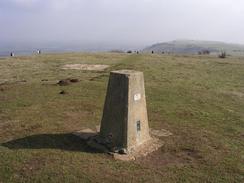 P20033061468	The trig point on Ditchling Beacon.