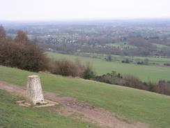 P20033281786	The trig point on Box Hill.