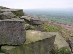 P200420034302140	The view from Ilkley Moor near the Swastika Stone.