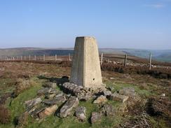 P200420035012285	The trig point on Rain Stang.