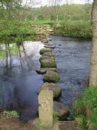 P200420035022334	Old stepping stones across the River Nidd.