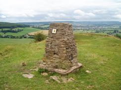 P20047260770	The trig point on Haresfield Beacon.