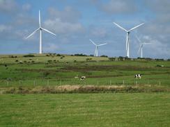P20048151393	Wind turbines to the northwest of Llanbabo.