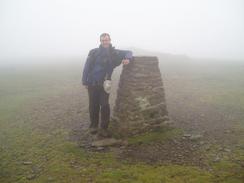 P20049041708	Myself at Ingleborough trig point.