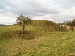 P20052124030	The Motte of Fotheringhay Castle.