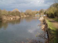 P20053134961	The River Lea in Broxbourne.