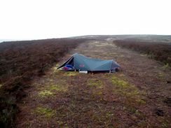 P20053255092	My tent on on Ilkley Moor.