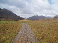 P20055085703	Heading eastwards down Glen Affric.