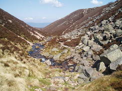 P20055136163	The path into the Lairig Ghru.