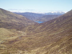 P20055156423	Looking down Glen Callater.