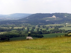 P20056126014	The view from Colley Hill.