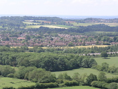 P20056186071	The view south over Godstone.